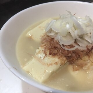 【ヘルシーレシピ】油揚げと豆腐の煮豆腐